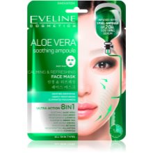 Eveline Cosmetics Sheet Mask Aloe Vera Mascarilla Hidratante Y Calmante