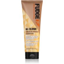 Fudge All Blonde Colour Boost Shampoo Champ Revitalizante Para Cabelos