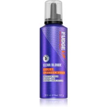 Fudge Clean Blonde Violet Xpander Foam Mousse Colorante Pour Cheveux