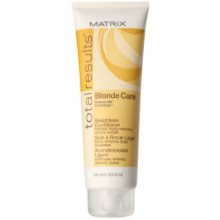 Matrix Total Results Blonde Care Conditioner For Blonde Hair Notino Co Uk