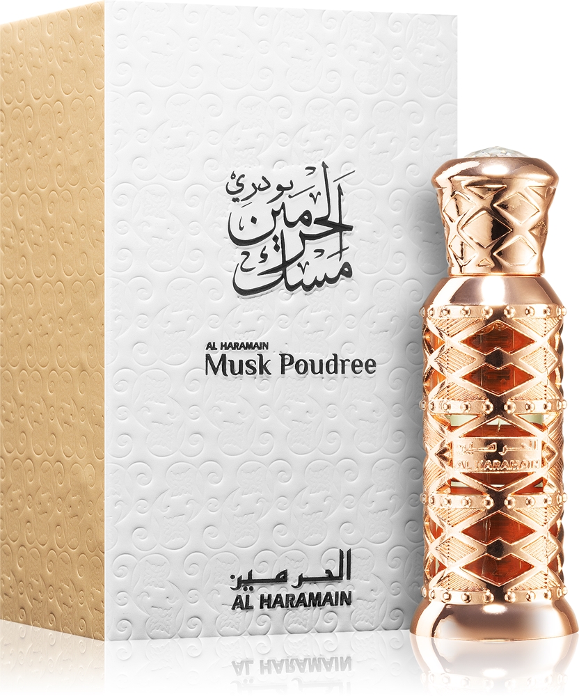 Al Haramain Musk Poudree Perfumed Oil For Women Notino Co Uk