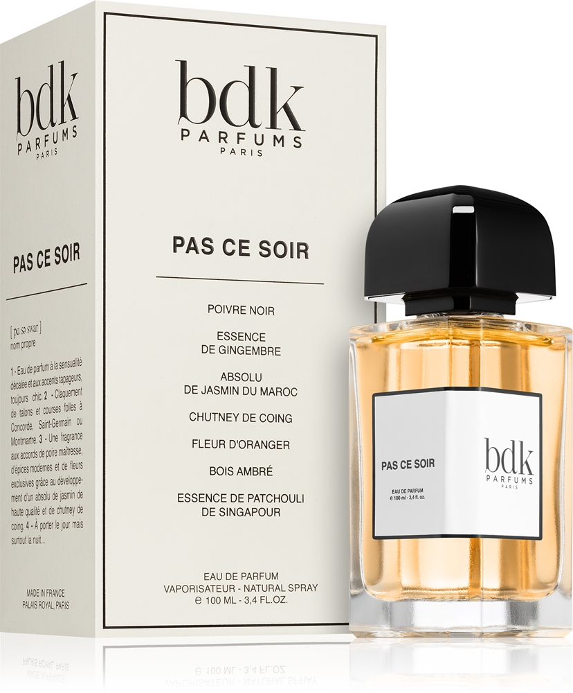 Bdk Parfums Pas Ce Soir Eau De Parfum For Women Notino Co Uk