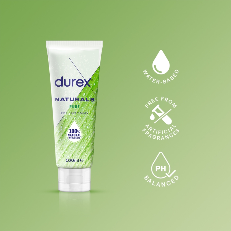 Durex Naturals Pure Gel Lubrifiant Notino Fr