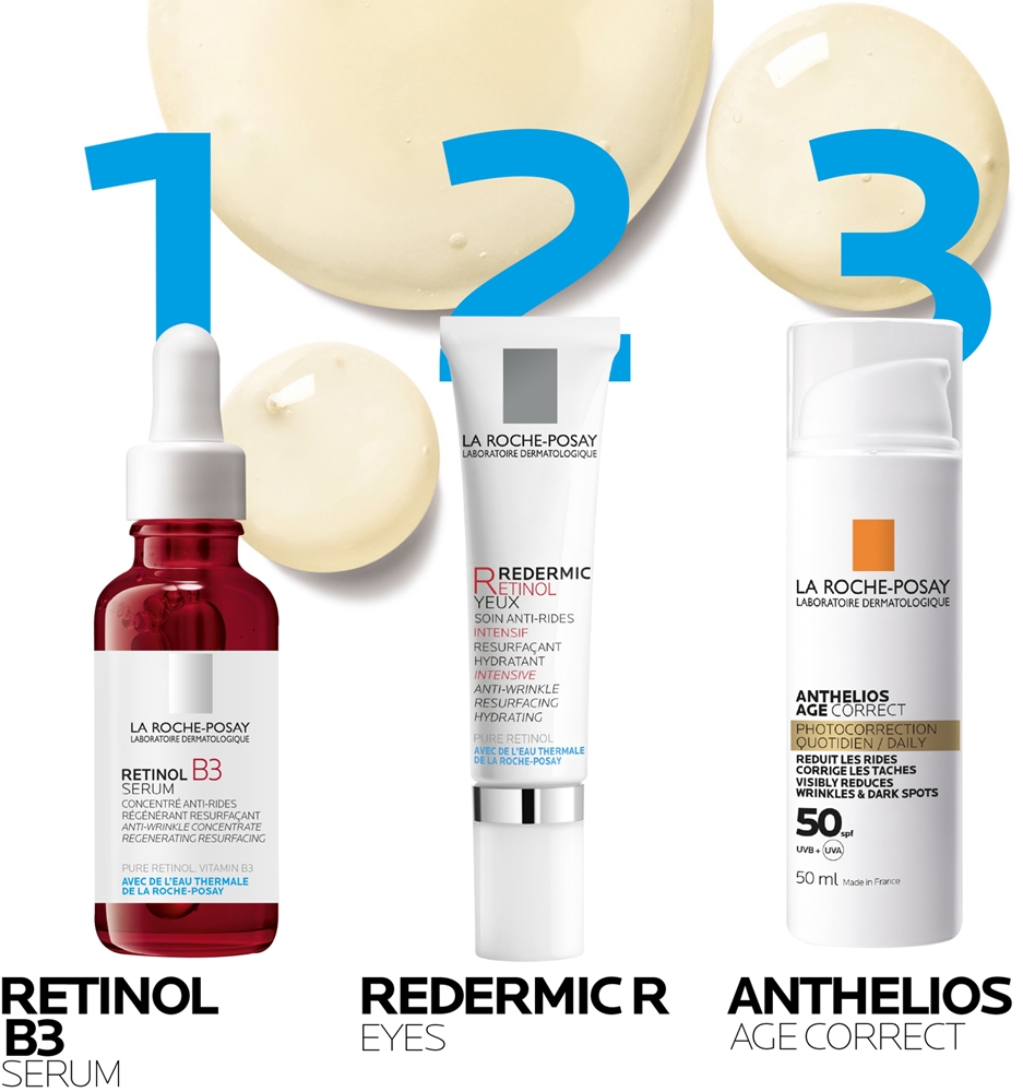 La Roche Posay Retinol sérum régénérant anti rides au rétinol notino fr