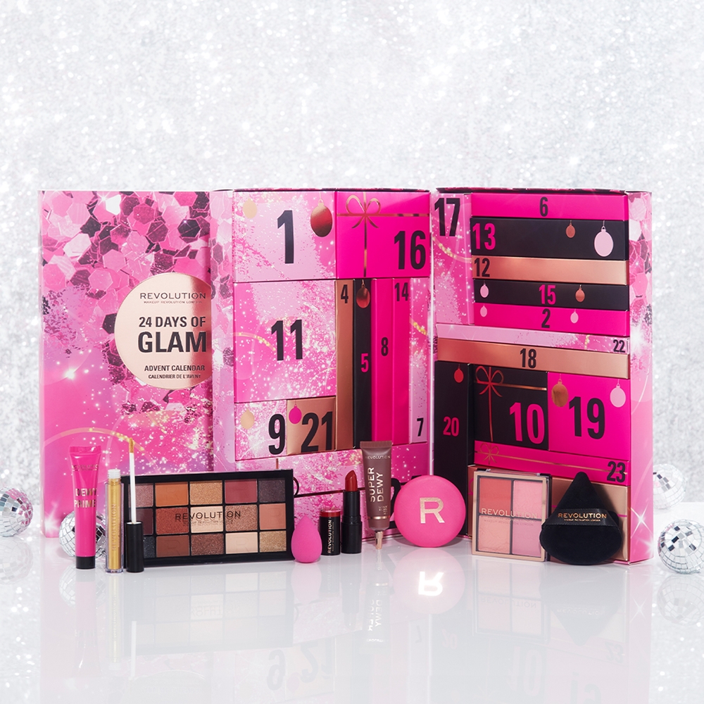 Makeup Revolution Advent Calendar 24 Days Of Glam Kalendarz Adwentowy