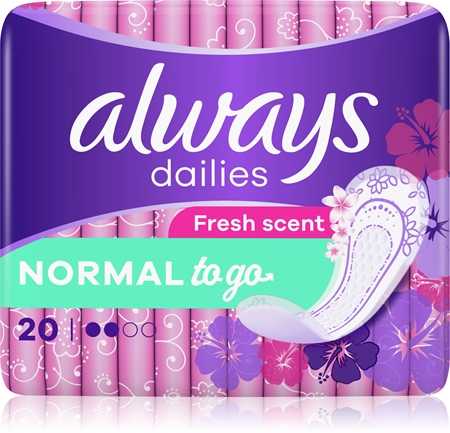 Always Dailies Normal To Go Fresh protège slips notino be