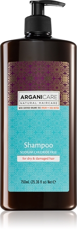 Arganicare Argan Oil Shea Butter Shampoing Pour Cheveux Secs Et