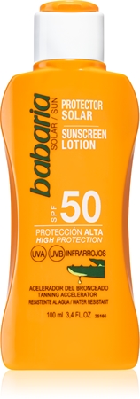 Babaria Sun Aloe Suntan Milk SPF 50 Notino Ie