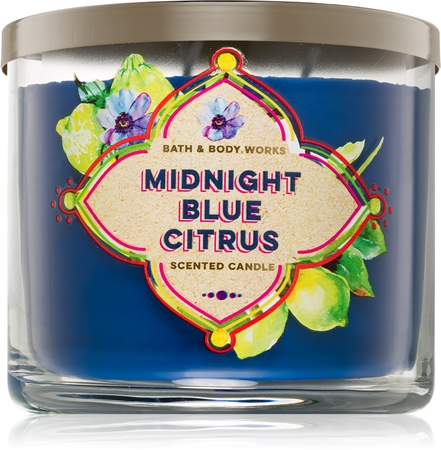 Bath Body Works Midnight Blue Citrus Vela Perfumada Notino Pt