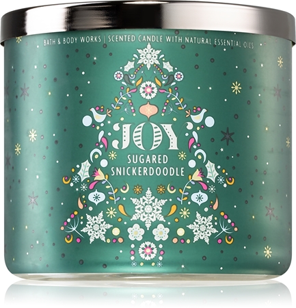 Bath Body Works Sugared Snickerdoodle Candela Profumata Con Oli