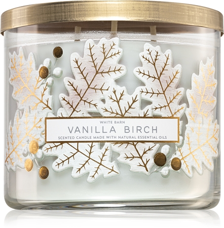 Bath Body Works Vanilla Birch Bougie Parfum E I Notino Fr