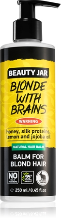 Beauty Jar Blonde With Brains Balsamo Per Capelli Biondi Notino It