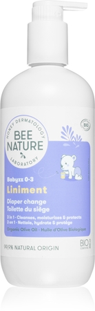 Bee Nature Babyzz Liniment crème nettoyante pour le soin quotidien des