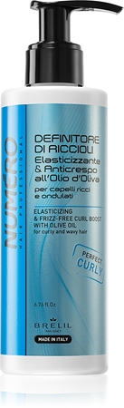 Brelil Numéro Elasticizing Frizz Free Curl Boost cream for wavy hair