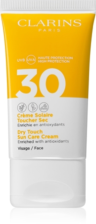 Clarins Dry Touch Sun Care Cream Opalovac Kr M Na Obli Ej Spf