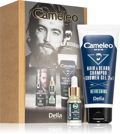 Delia Cosmetics Cameleo Men Zestaw Upominkowy Do Zarostu Dla M Czyzn