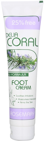 Delia Cosmetics Foot Care Rosemary osvežilna zeliščna krema za noge