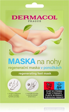 Dermacol Feet Mask Chaussettes Hydratantes Effet R G N Rant Notino Be