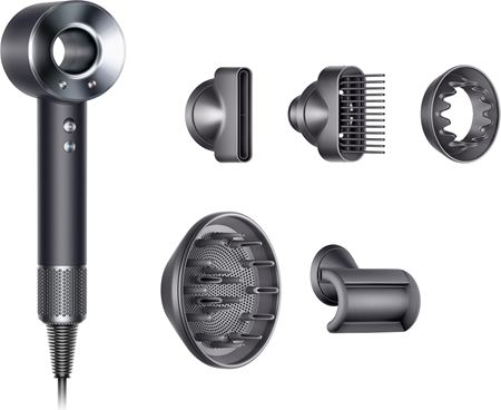 Dyson Supersonic HD07 Black Grey Haartrockner Notino