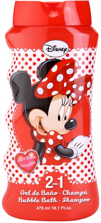 Disney Minnie Mouse Shampoo Shower Gel 2 In 1 Shampoo And Shower Gel