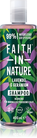 Faith In Nature Lavender Geranium Natural Shampoo For Normal To Dry