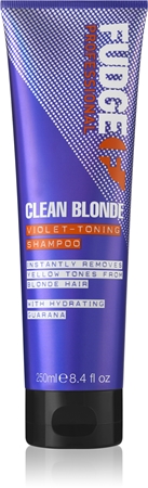 Fudge Care Clean Blonde Toninis Nas Su Violetiniais Pigmentais