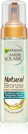 Garnier Ambre Solaire Mousse för brun utan sol med återfuktande effekt