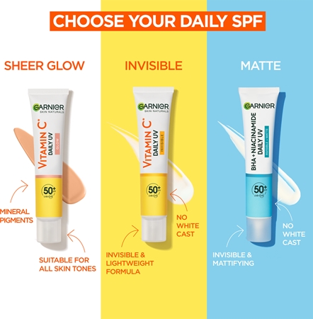 Garnier Skin Naturals Vitamin C Glow Fluide Illuminateur Spf