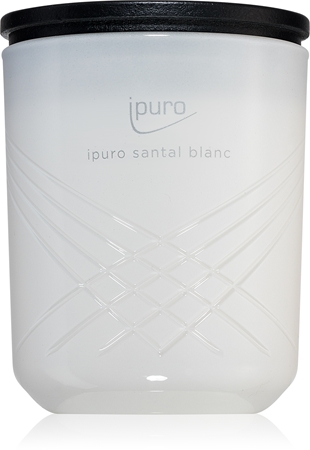 Ipuro Exclusive Santal Blanc Scented Candle Notino Co Uk