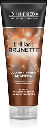 John Frieda Brilliant Brunette Colour Protecting Moisturising Shampoo