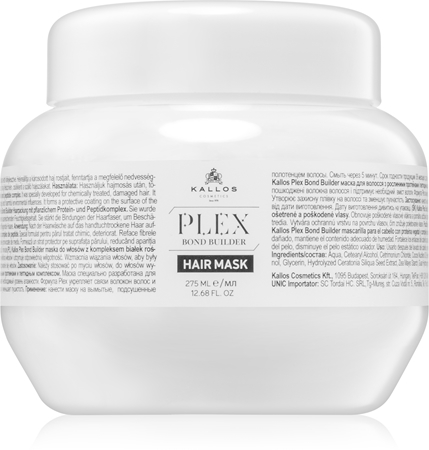 Kallos Plex Hair Mask regenerační maska pro poškozené chemicky