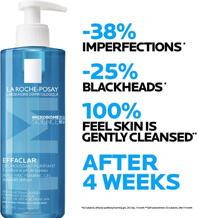 La Roche Posay Effaclar Purifying Foam Gel For Oily And Problem Skin