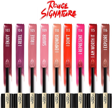 LOréal Paris Rouge Signature Liquid Matte Lipstick notino ie