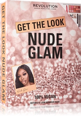 Makeup Revolution Get The Look Nude Glam Gift Set For The Perfect Look