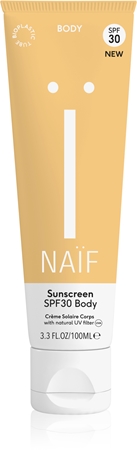 Naif Body SPF 30 krema za sončenje za telo SPF 30 notino si