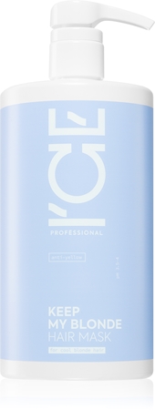 Natura Siberica ICE Professional Keep My Blonde máscara regeneradora