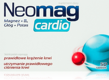 NeoMag Cardio tabletki do wspomagania zdrowia układu nerwowego