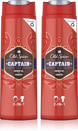 Old Spice Captain Gel De Duche E Champ Em Para Homens Notino Pt