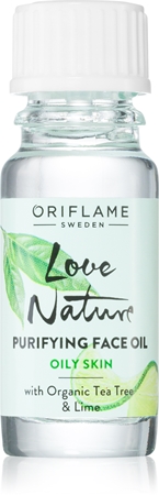 Oriflame Love Nature Organic Tea Tree Lime Cleansing Oil For Problem