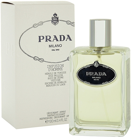 Prada Les Infusions Infusion d Homme déodorant avec vaporisateur pour