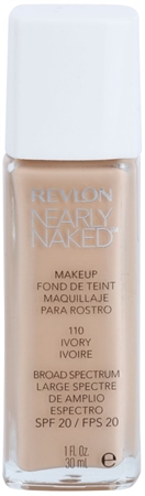 Revlon Cosmetics Nearly Naked Liquid Foundation For Nude Make Up