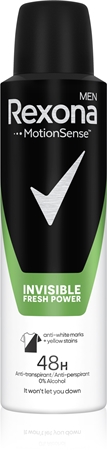 Rexona Invisible Fresh Power Antiperspirant Spray For Men Notino Co Uk