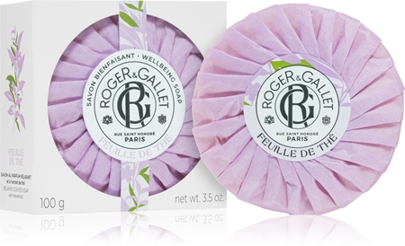 Roger Gallet Feuille de Thé perfumed soap notino co uk