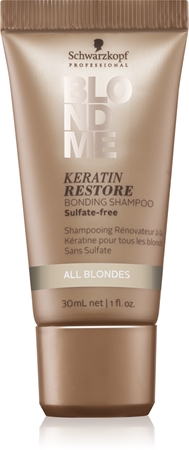 Schwarzkopf Professional Blondme Keratin Restore Shampoo For Blonde