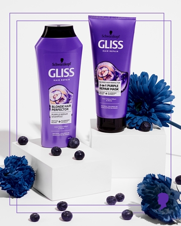 Schwarzkopf Gliss Blonde Hair Perfector Regeneracijska Maska Za Lase Za