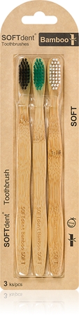 Softdent Bamboo Soft Pack Bambus Zahnb Rste Notino At