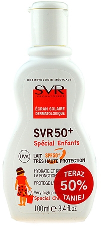 SVR Sun Secure opaľovacie mlieko pre deti SPF 50 notino sk