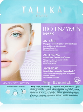 Talika Bio Enzymes Mask Anti Age Masque Tissu Anti Rides Notino Fr