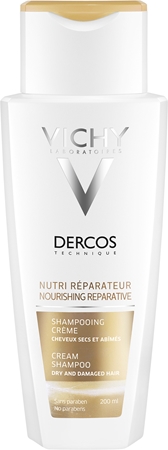 Vichy Dercos Nutri Reparateur Nourishing Reperative Cream Shampoo For