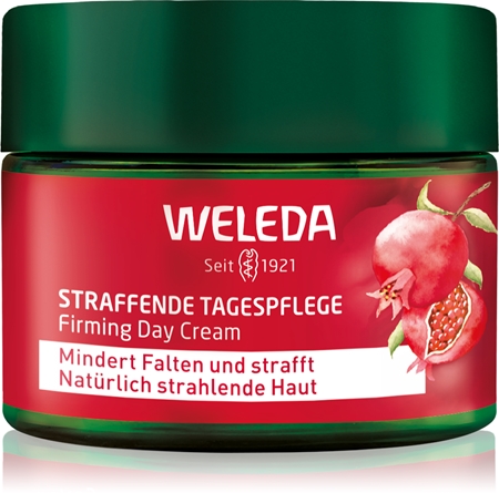 Weleda Pomegranate Cr Me De Jour Raffermissante Anti Rides Aux Peptides